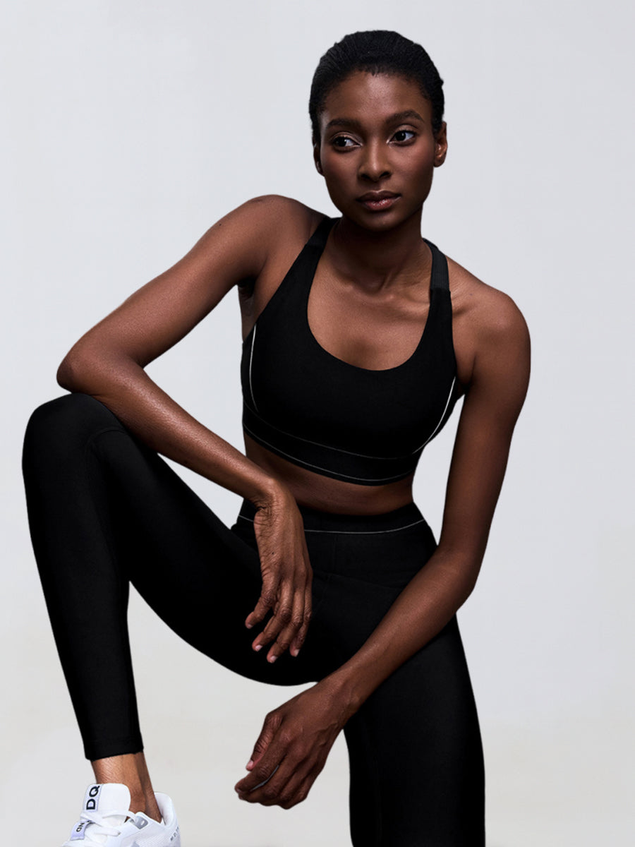 Contrast Adjustable Sport Bra