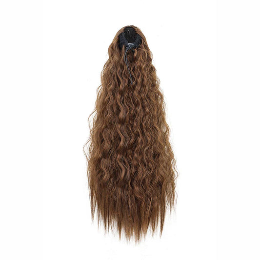 22 Inch Kinky Curly Ponytail Hair Extension