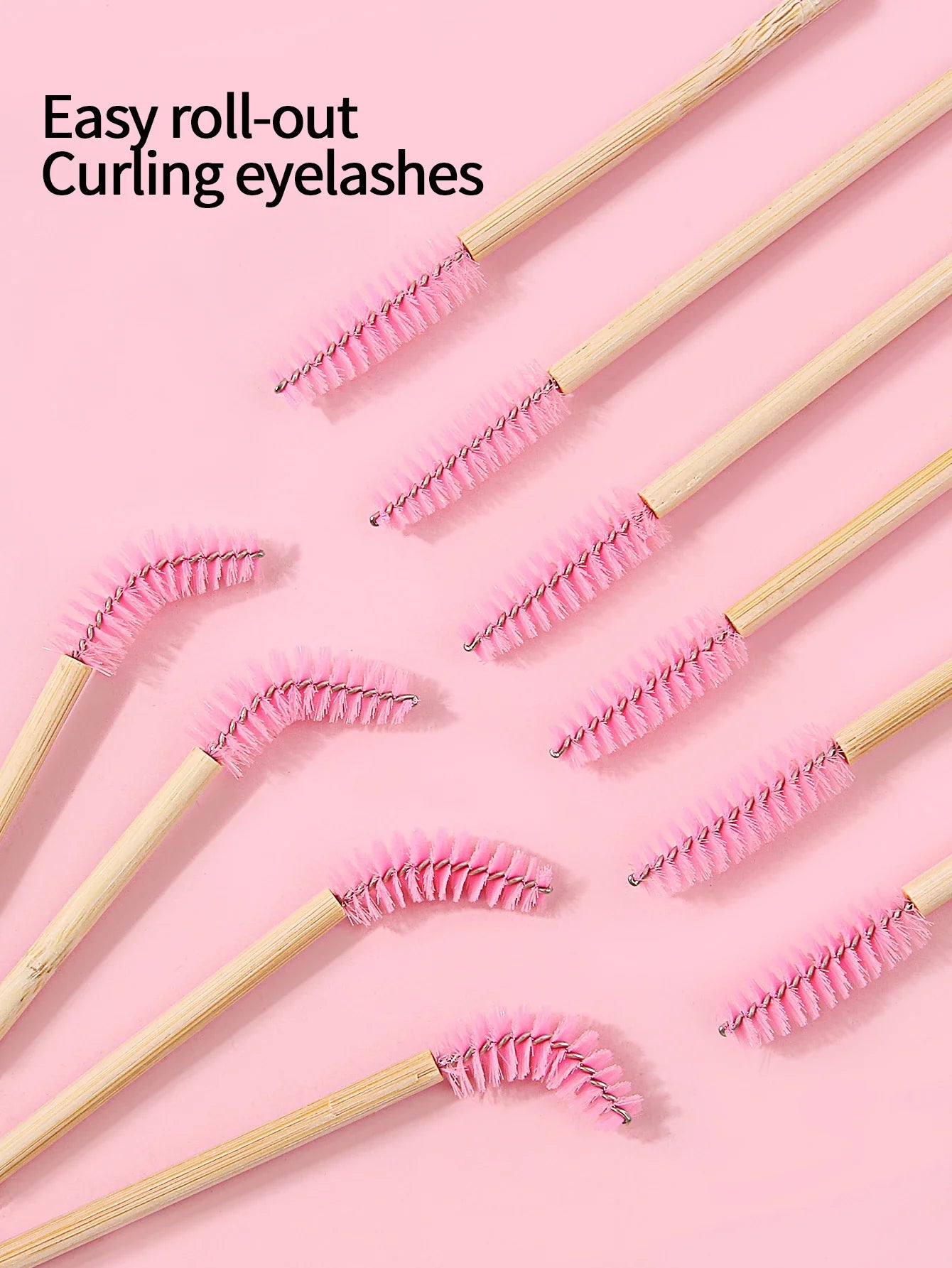 50Pcs Eyelash Extension Brush Applicators