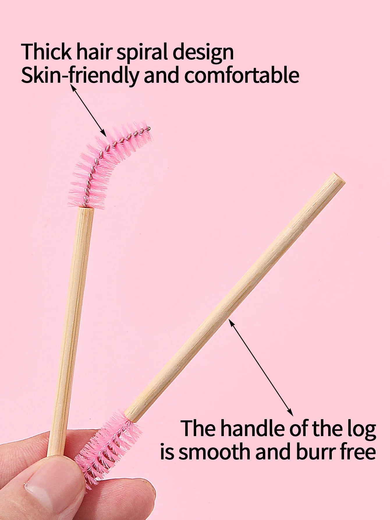 50Pcs Eyelash Extension Brush Applicators