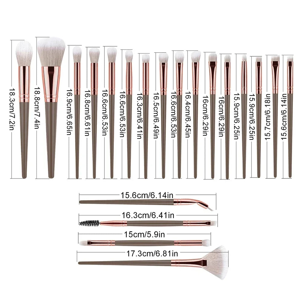 Classic Multifunctional Makeup Brush Set