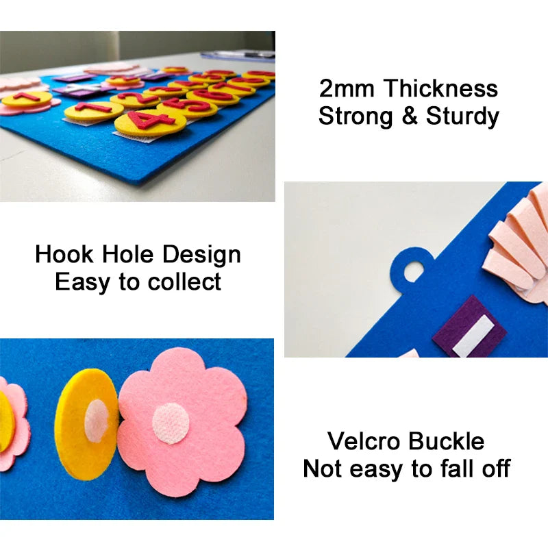 Felt Number Toy for Kids
