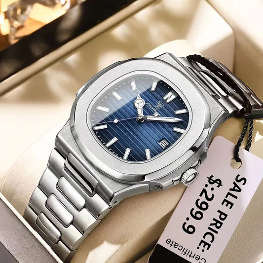 Luxury Watch Business Waterproof Male