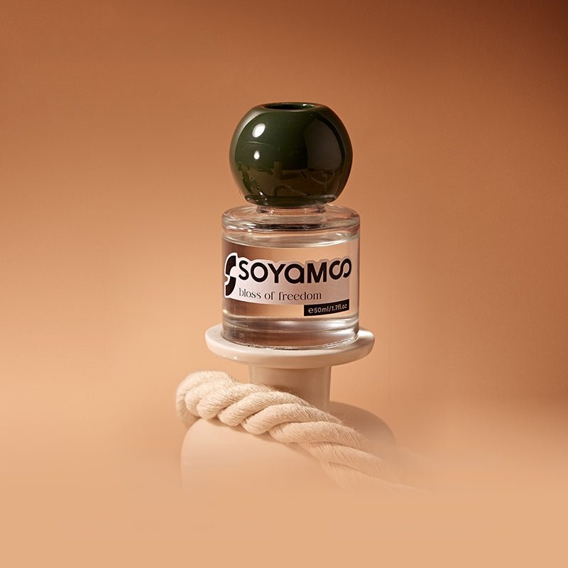 Zen Wood & Tea Forest Mini Round Car Diffuser – 50ml